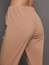 WARM UP TROUSERS - ALMOND