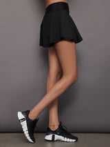 Isabel Tennis Skirt - Black