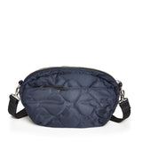 medium cruiser quilted crossbody - midnight