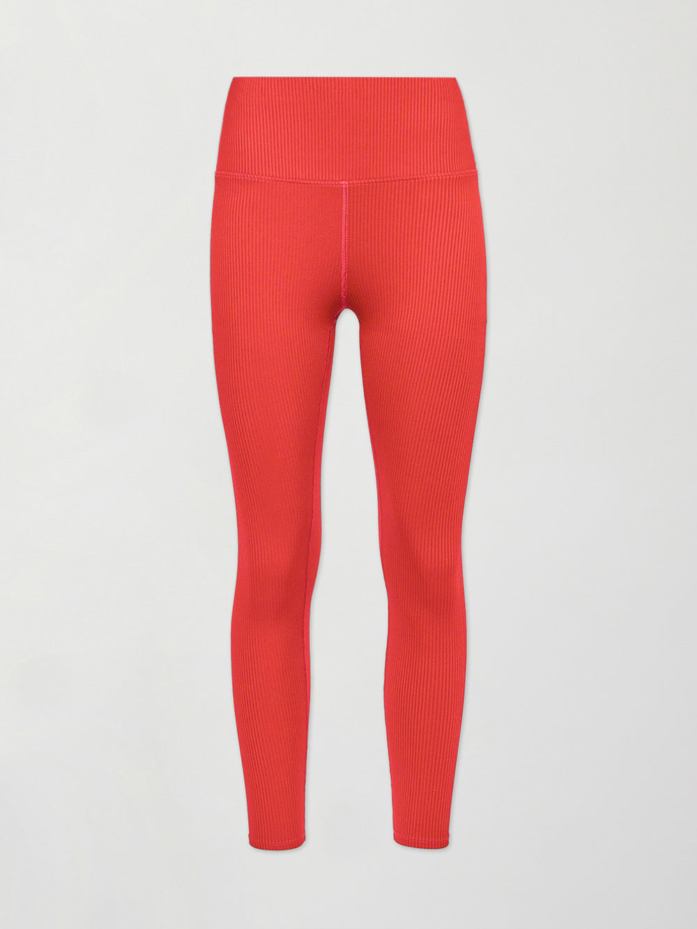 Ribbed 7/8 Legging - Cayenne